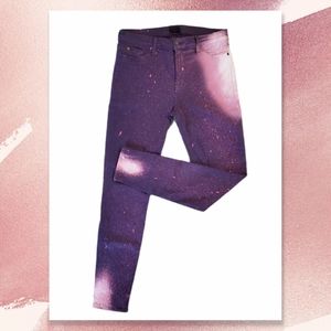 Hudson Nico Super Skinny Midrise Bleached Jeans